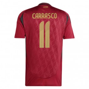 Prima Maglia Carrasco 11 Belgio Euro 2024